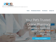 Tablet Screenshot of petschoicepharmacy.com
